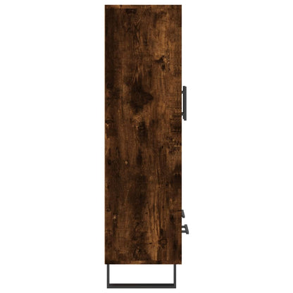 Highboard Smoked Oak 69,5x31x115 cm Engineered Wood