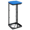 Rubbish Bag Holders 2 pcs Black and Blue 60 L PP