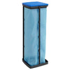 Rubbish Bag Holders 2 pcs Black and Blue 120 L PP
