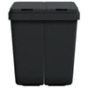 Dual Bin Anthracite 2x25 L