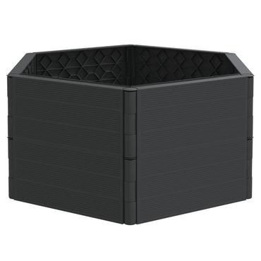 Garden Planter Anthracite PP