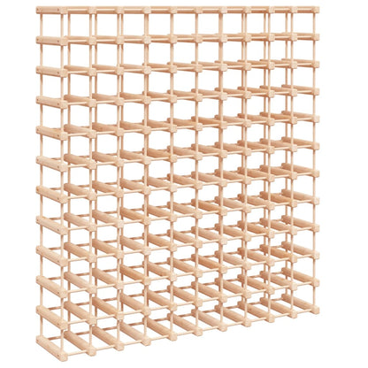 Wine Rack for 120 Bottles 112.5x23x123.5 cm Solid Wood Pine
