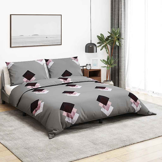 Duvet Cover Set Multicolour 260x220 cm Cotton