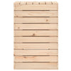 Laundry Basket 44x44x66 cm Solid Wood Pine