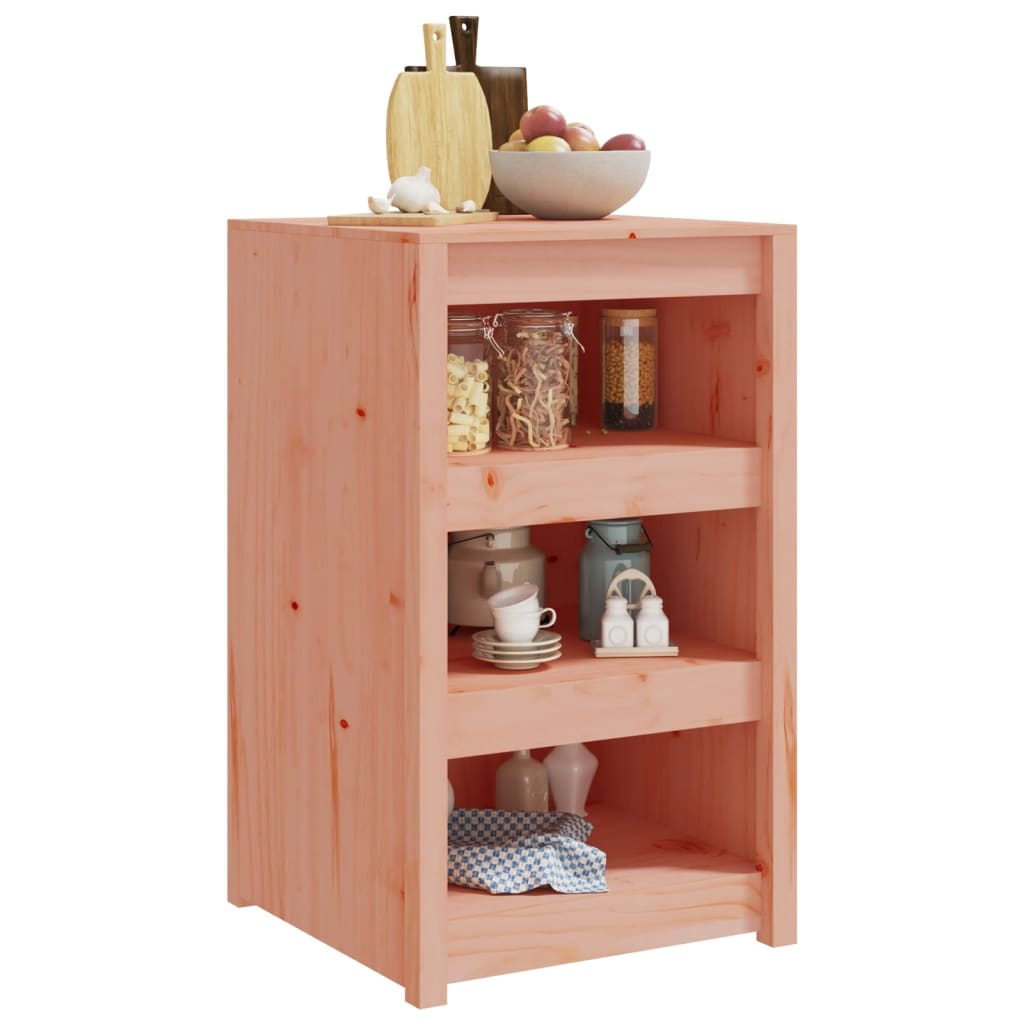 Outdoor Kitchen Cabinet MEPPEL 55x55x92 cm Solid Wood Douglas