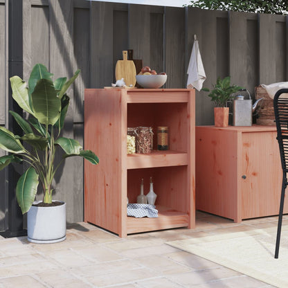 Outdoor Kitchen Cabinet MEPPEL 55x55x92 cm Solid Wood Douglas