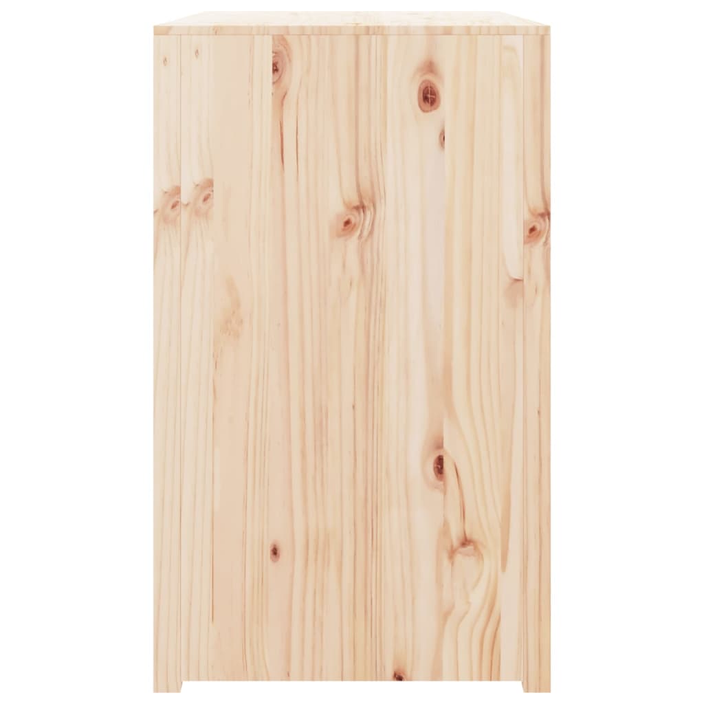 Outdoor Kitchen Cabinet MEPPEL 106x55x92 cm Solid Wood Pine