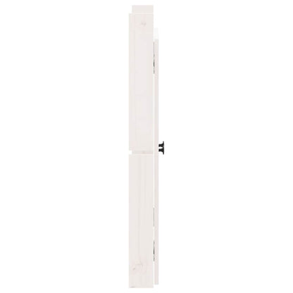 Outdoor Kitchen Doors MEPPEL White 50x9x82 cm Solid Wood Pine
