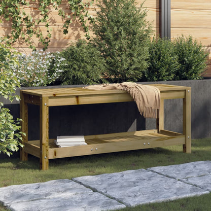 Garden Bench 108x35x45 cm Impregnated Wood Pine