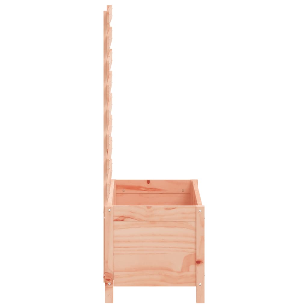 Garden Planter with Rack 79x39.5x114 cm Solid Wood Douglas