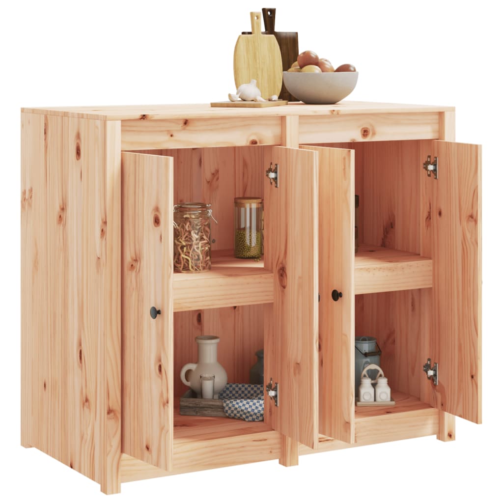Outdoor Kitchen Cabinet MEPPEL Solid Wood Pine
