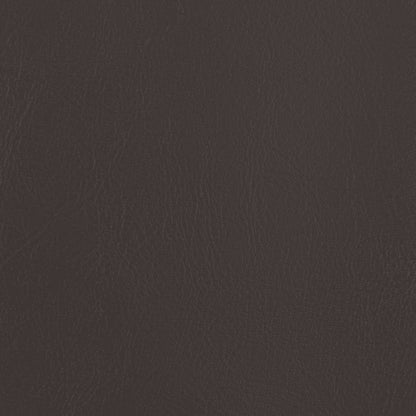 Tub Chair Brown Faux Leather