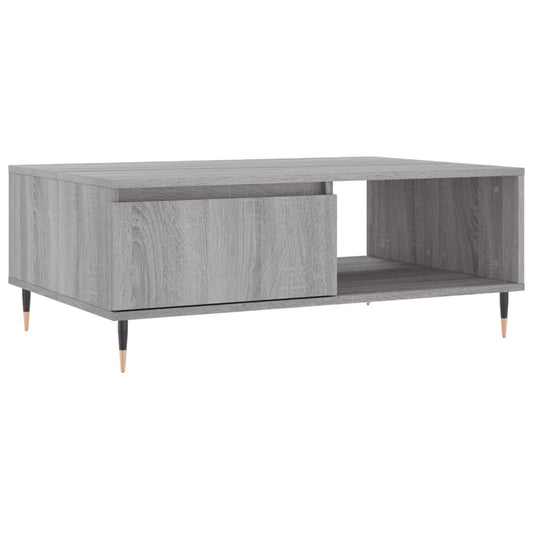 Coffee Table Grey Sonoma 90x60x35 cm Engineered Wood
