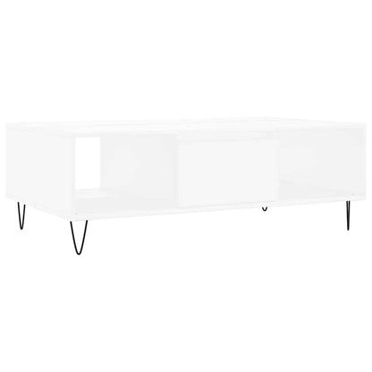 Coffee Table White 104x60x35 cm Engineered Wood
