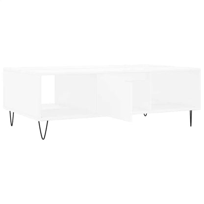 Coffee Table White 104x60x35 cm Engineered Wood