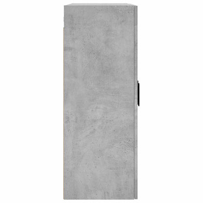 Wall Mounted Cabinet Concrete Grey 69.5x34x90 cm