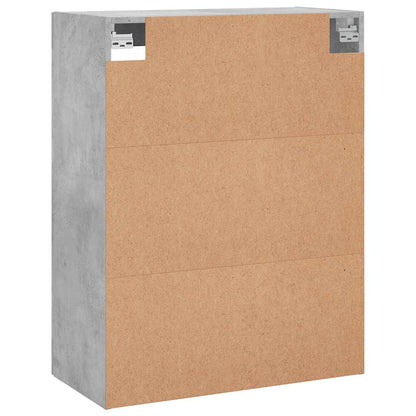 Wall Mounted Cabinet Concrete Grey 69.5x34x90 cm