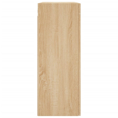 Wall Mounted Cabinet Sonoma Oak 69.5x34x90 cm