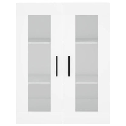 Wall Mounted Cabinet White 69.5x34x90 cm