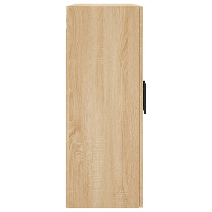 Wall Mounted Cabinet Sonoma Oak 69.5x34x90 cm