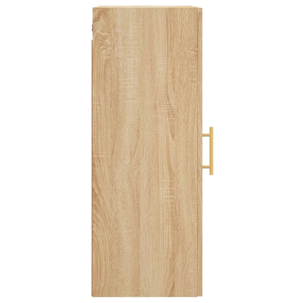 Wall Mounted Cabinet Sonoma Oak 34.5x34x90 cm