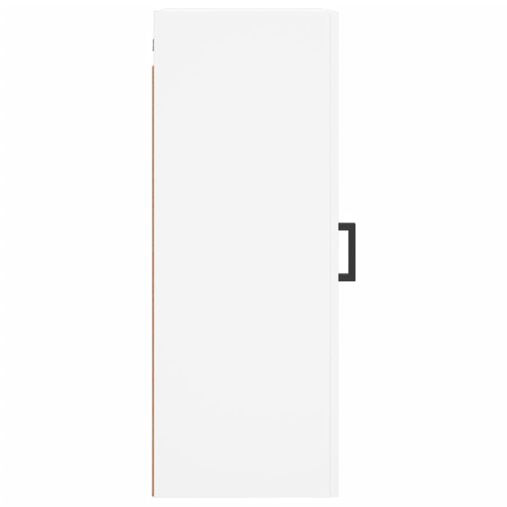 Wall Mounted Cabinet White 34.5x34x90 cm