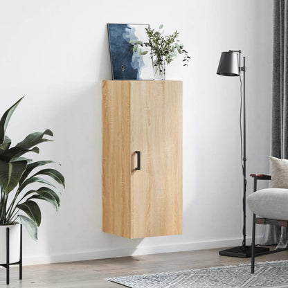 Wall Mounted Cabinet Sonoma Oak 34.5x34x90 cm