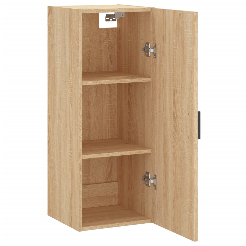 Wall Mounted Cabinet Sonoma Oak 34.5x34x90 cm