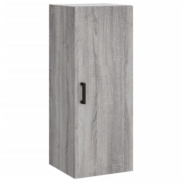 Wall Mounted Cabinet Grey Sonoma 34.5x34x90 cm