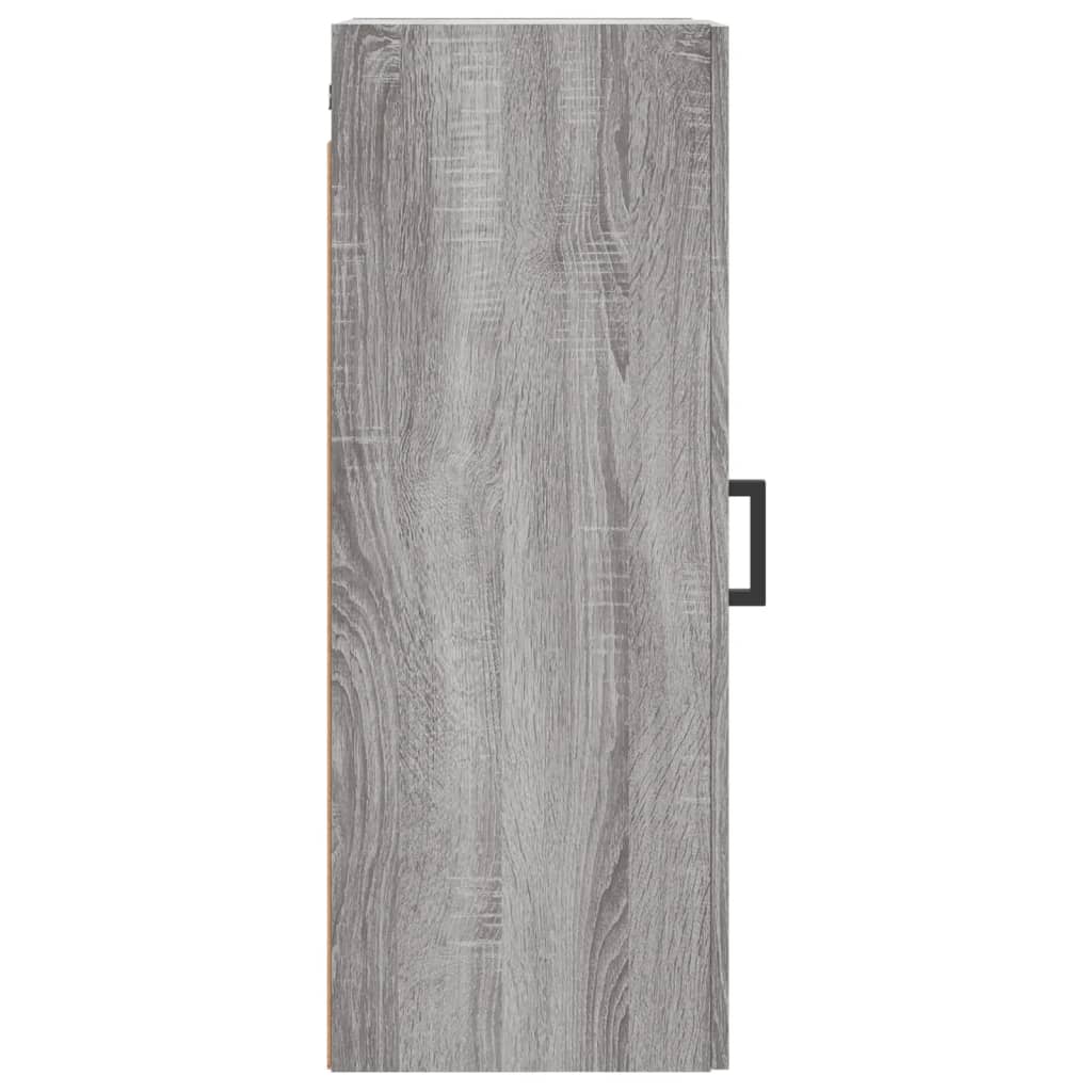 Wall Mounted Cabinet Grey Sonoma 34.5x34x90 cm