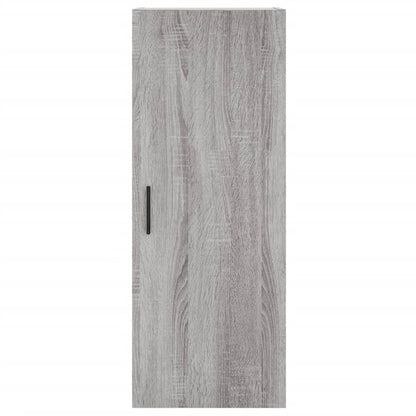 Wall Mounted Cabinet Grey Sonoma 34.5x34x90 cm