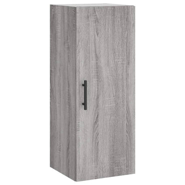 Wall Mounted Cabinet Grey Sonoma 34.5x34x90 cm