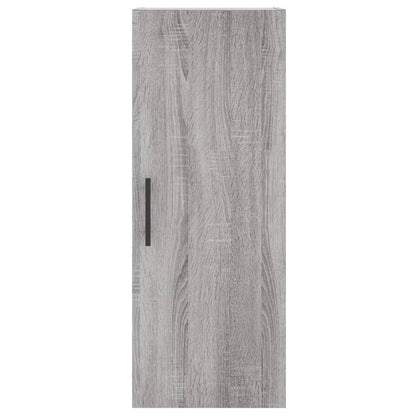 Wall Mounted Cabinet Grey Sonoma 34.5x34x90 cm