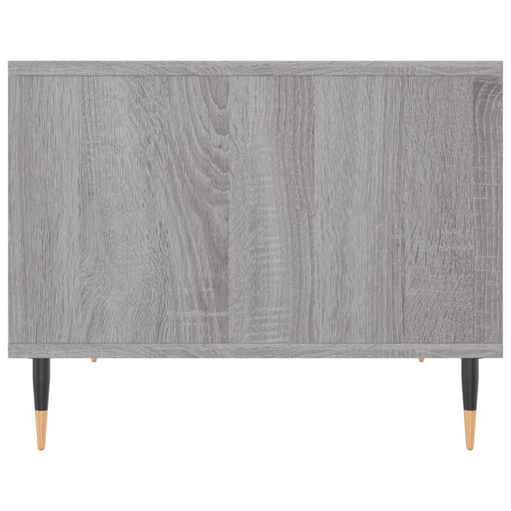 Coffee Table Grey Sonoma 60x50x40 cm Engineered Wood