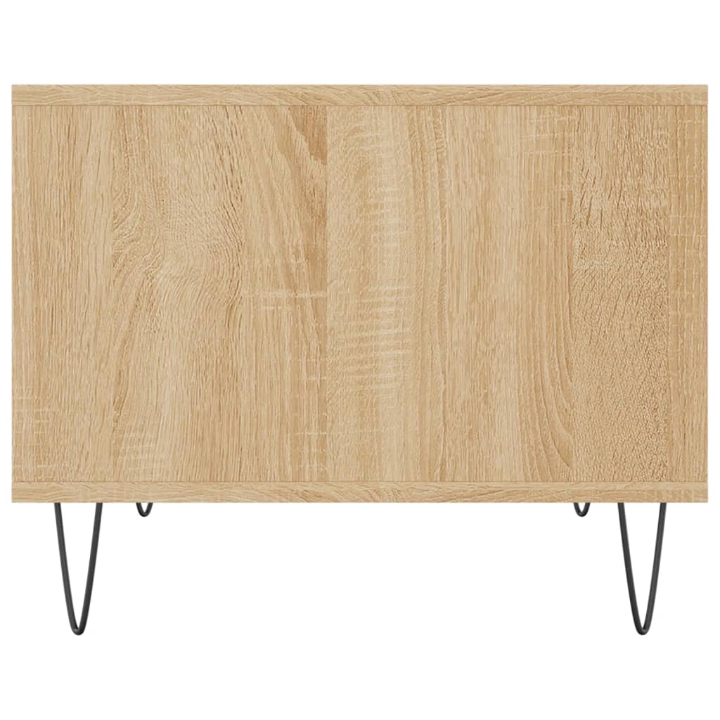 Coffee Table Sonoma Oak 60x50x40 cm Engineered Wood