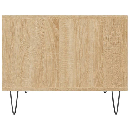 Coffee Table Sonoma Oak 60x50x40 cm Engineered Wood