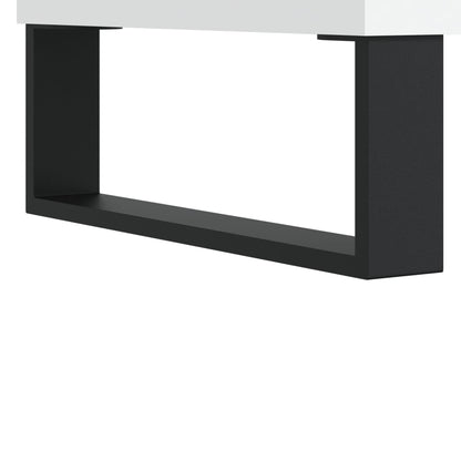 Coffee Table White 60x50x40 cm Engineered Wood