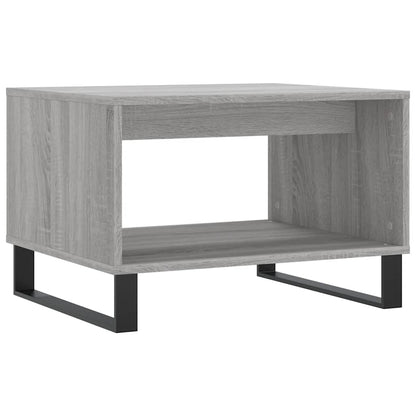 Coffee Table Grey Sonoma 60x50x40 cm Engineered Wood