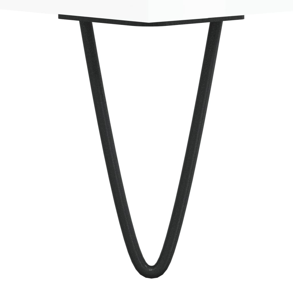 Shoe Bench High Gloss White 102x35x55 cm Engineered Wood