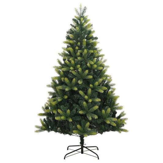 Artificial Hinged Christmas Tree Light green and dark green
