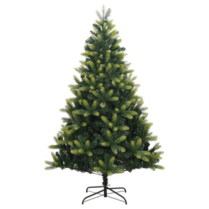Artificial Hinged Christmas Tree Light green and dark green