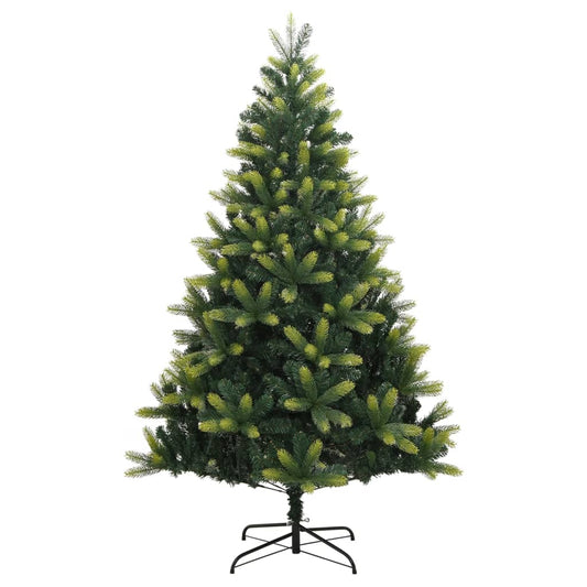 Artificial Hinged Christmas Tree Light green and dark green