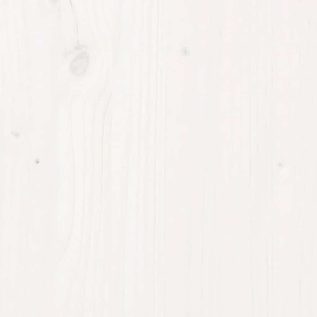 Kids Bed Frame White 80x200 cm Solid Wood Pine