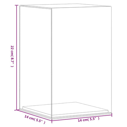 Display Box Transparent 14x14x22 cm Acrylic