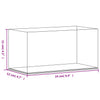 Display Box Transparent 24x12x11 cm Acrylic