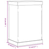 Display Box Transparent 17x12x25 cm Acrylic