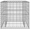 Gabion Basket Silver 70x70x65 cm Galvanised Iron