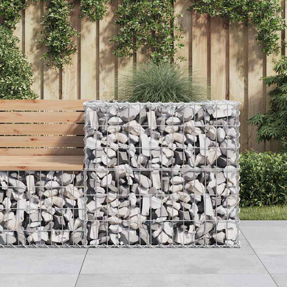 Gabion Basket Silver Galvanized Iron Medium Durable