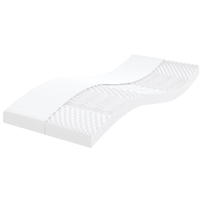 Daybed with Trundle and Mattresses Dark Grey 90x190 cm Velvet
