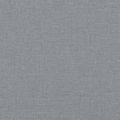 Daybed with Mattress Blue Light Grey 90x190 cm Fabric